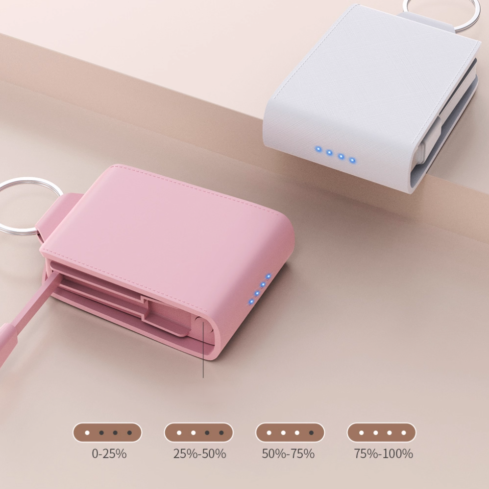 Compact Travel Portable Phone Charger Keychain