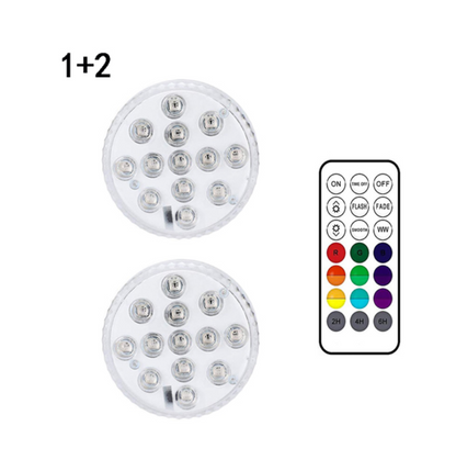 Colorful LED Pool Light with Remote-Controlled RGB