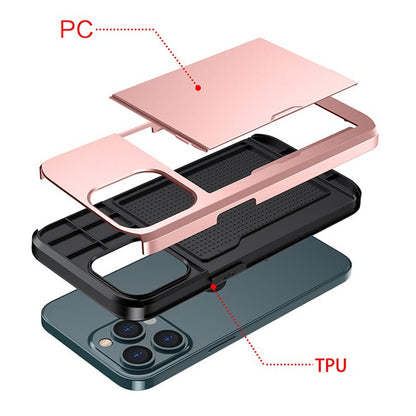 Phone Case with Card Holder Wallet