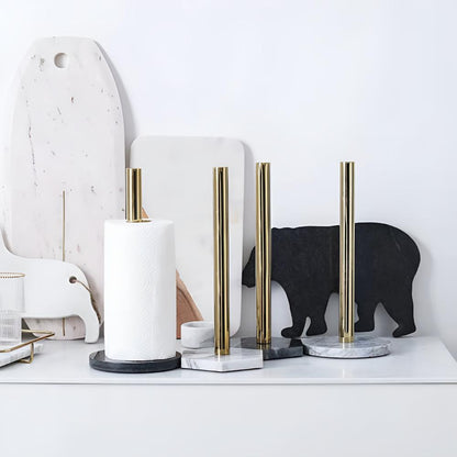 Luxury Marble Paper Towel Stand