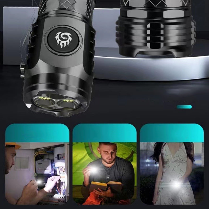 Compact 3 LED Mini Pocket Flashlight