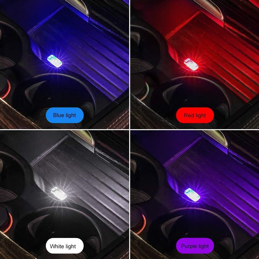 Compact Car LED Interior Light USB Plug