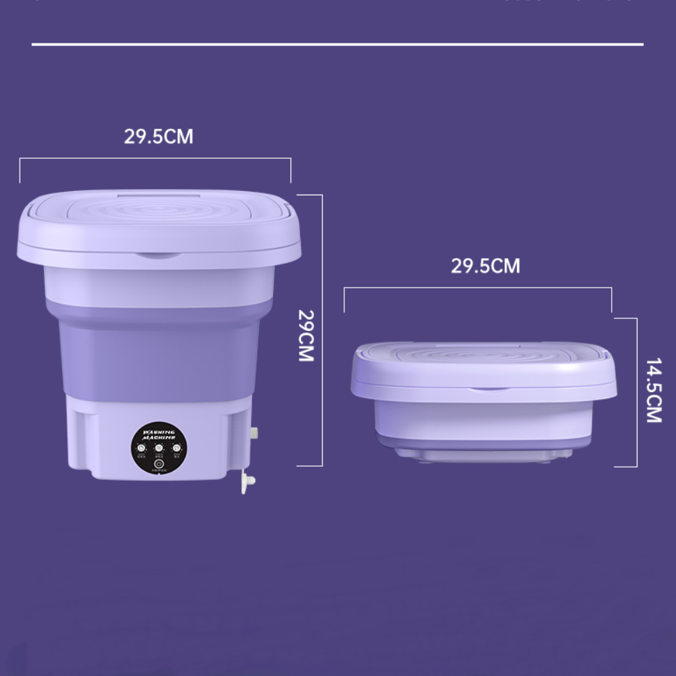 Compact Portable Mini Washing Machine for Travel