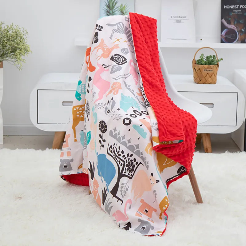 Cozy Cotton Baby Blanket for Newborns - Yeezlab