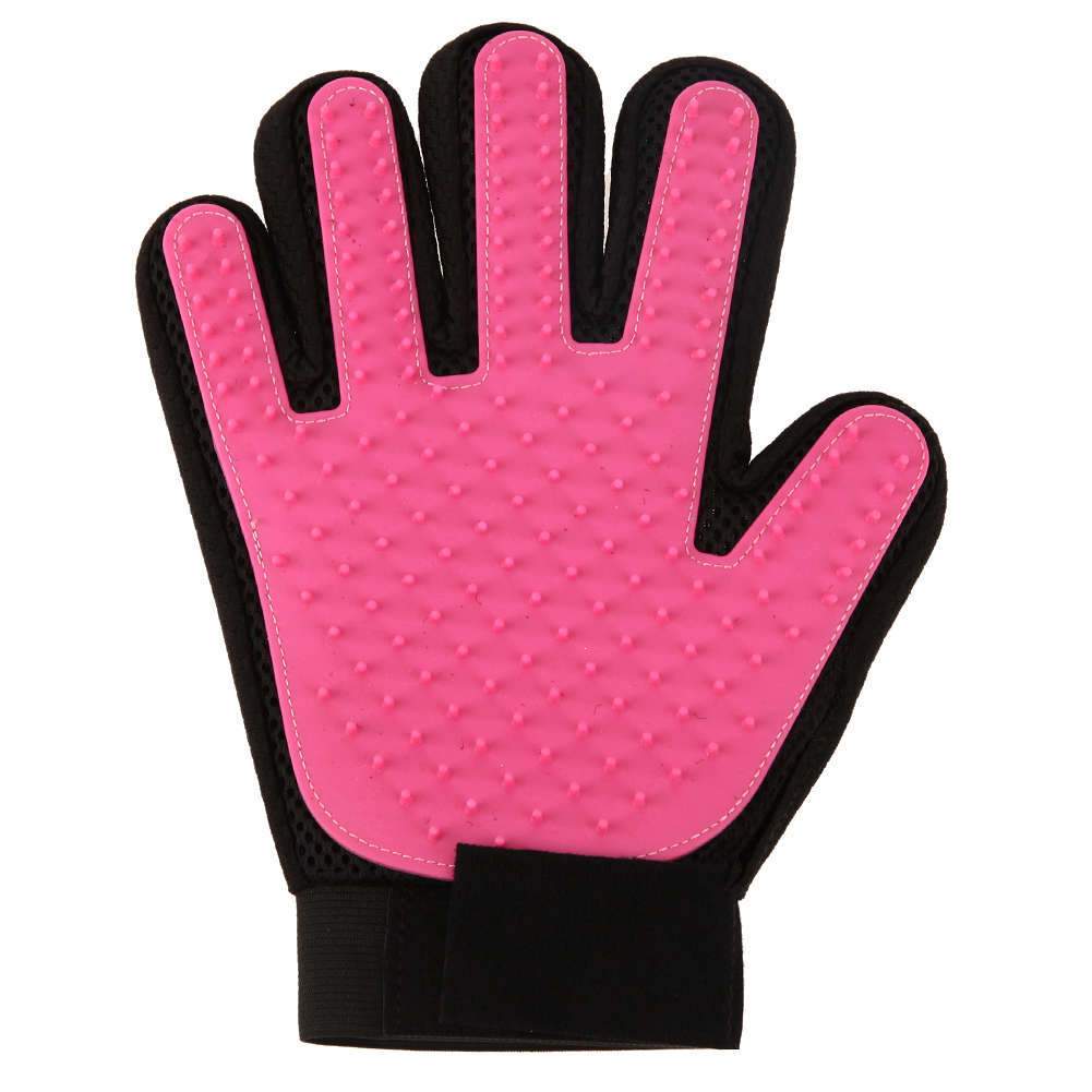 Pet Grooming Glove Gentle Shedding Brush