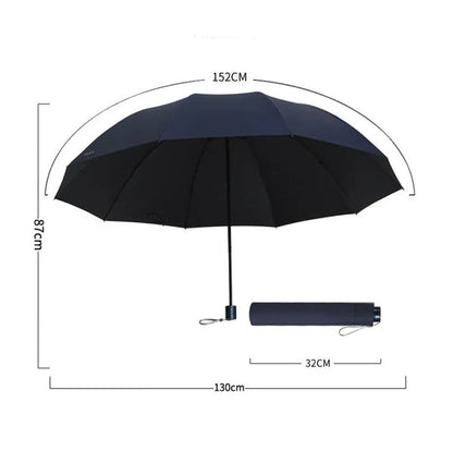 Big Windproof Rain Umbrella