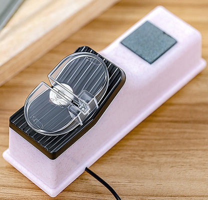 Easy Knife Sharpener with 6 Replaceable Grinding Stones