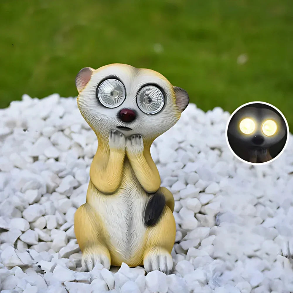 Colorful Meerkat Solar Desk Lamp - Yeezlab