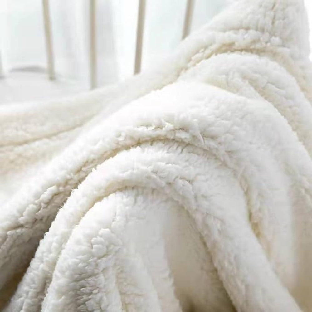 Plush Fleece Throw Blanket