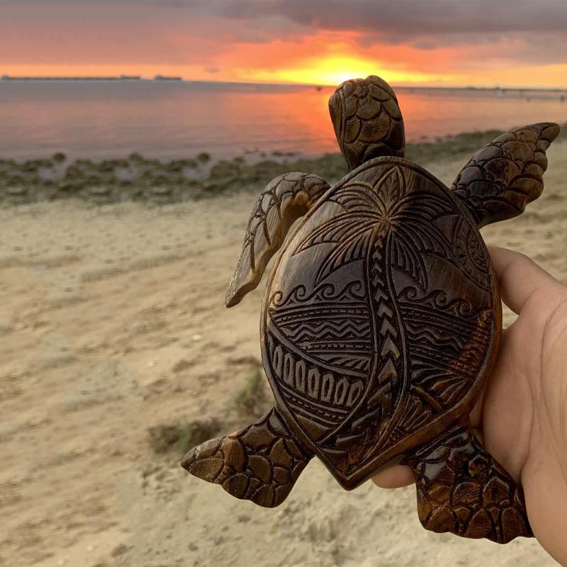 Sea Turtle Figurine Home Decor Ornament
