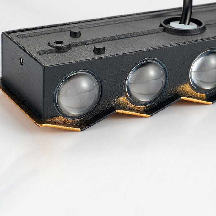 Premium Golden Outdoor LED Wall Lamp