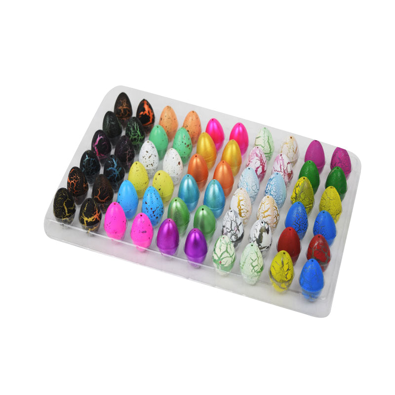 Colorful Dinosaur Egg Hatching Toy Set (60pcs) - Yeezlab