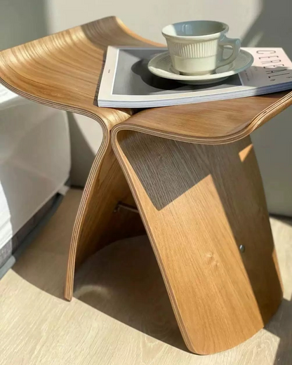 Retro Flower End Table