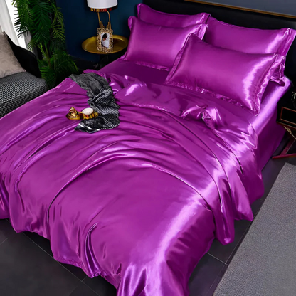 Luxury Soft Silk Bed Sheets Set