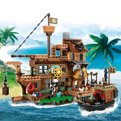 Fun Pirate Ship Playset for Kids Adventure Game