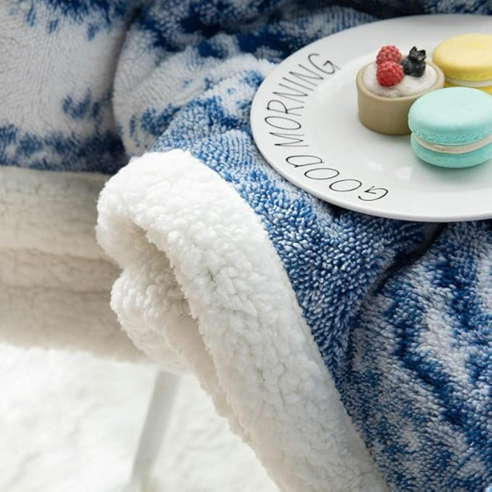 Plush Fleece Throw Blanket