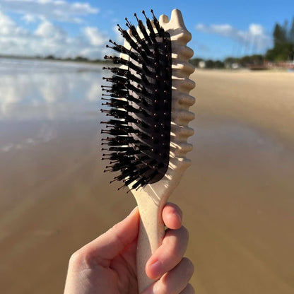 Detangling Hairbrush for Smooth Curls and Shine