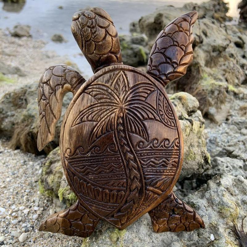 Sea Turtle Figurine Home Decor Ornament