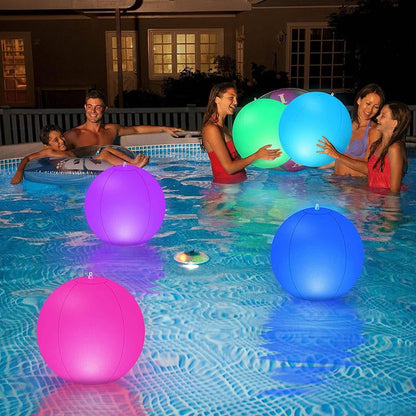 Colorful LED Water Globe Night Light