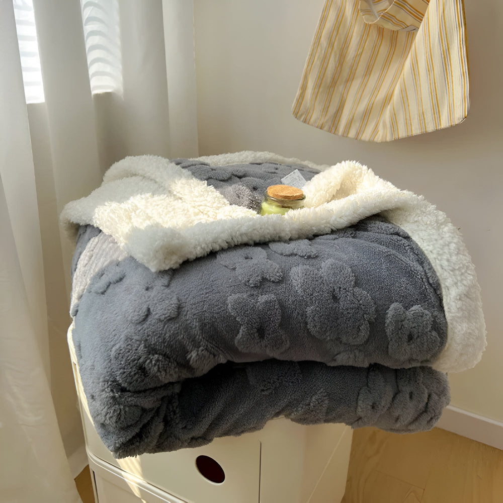 Cozy Soft Plush Throw Blanket