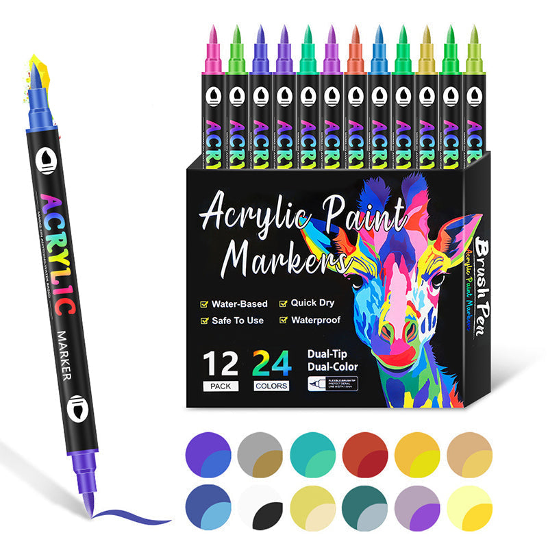 Vibrant Art Marker Set - Yeezlab