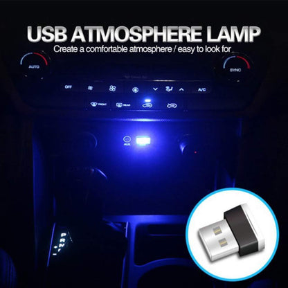 Compact Car LED Interior Light USB Plug