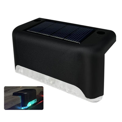 Solar Powered Garden Step Lights (4 Pack)