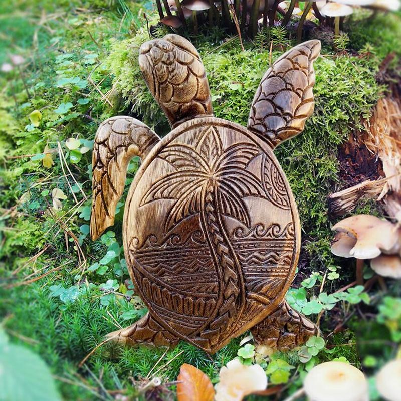 Sea Turtle Figurine Home Decor Ornament