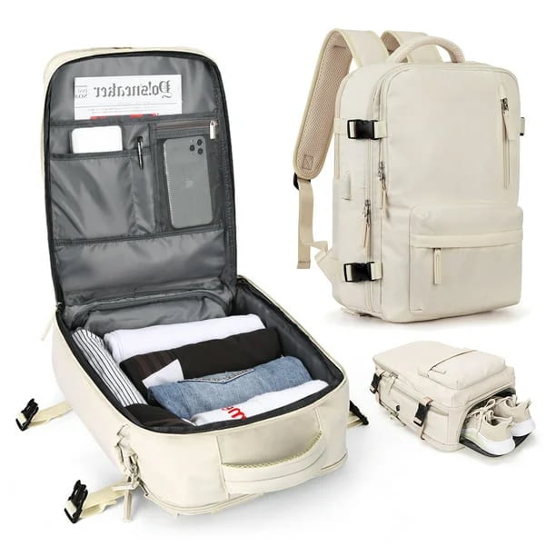 Waterproof Women's Hiking Backpack with USB Charger - Yeezlab