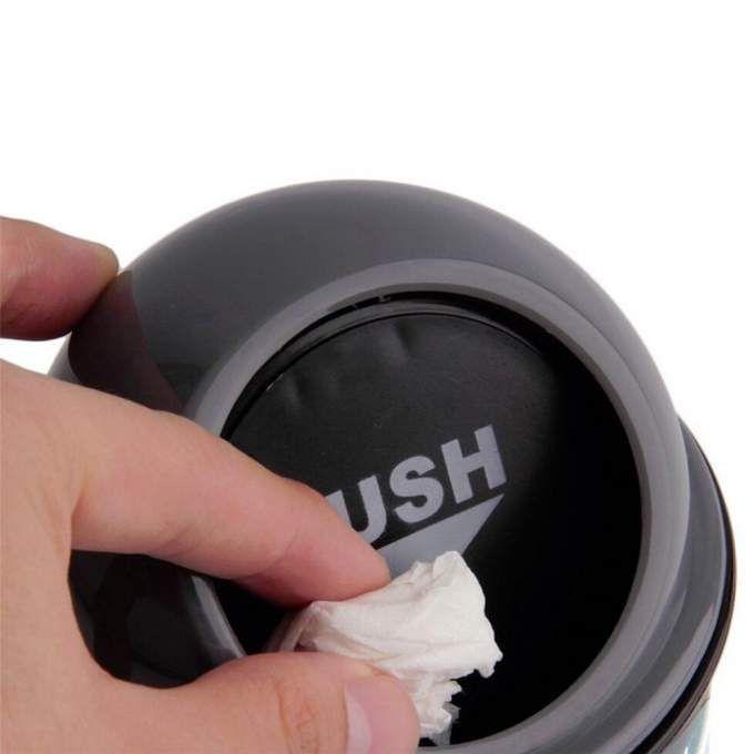 Compact Car Trash Can