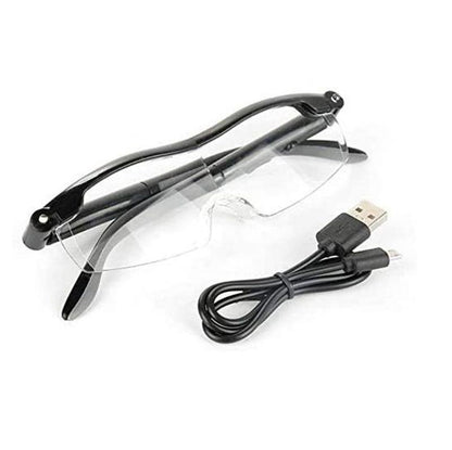 Illuminated Reading Glasses with LED Magnifier