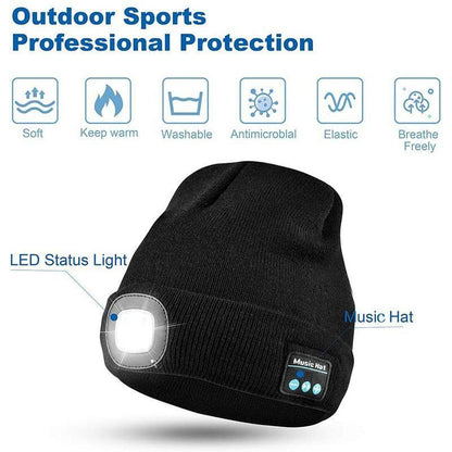 Premium Wireless Music LED Beanie Hat