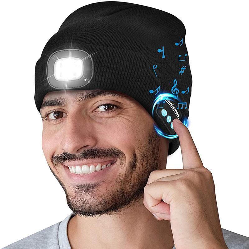 Premium Wireless Music LED Beanie Hat - Yeezlab