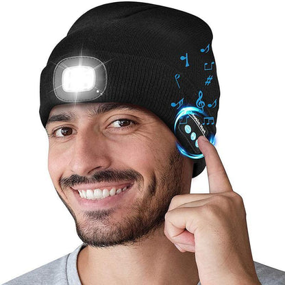 Premium Wireless Music LED Beanie Hat - Yeezlab