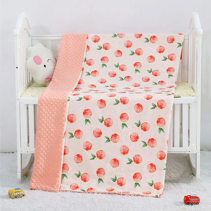 Plush Baby Blanket – Warm Double Layer Blanket