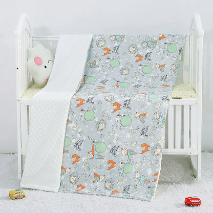 Plush Baby Blanket – Warm Double Layer Blanket