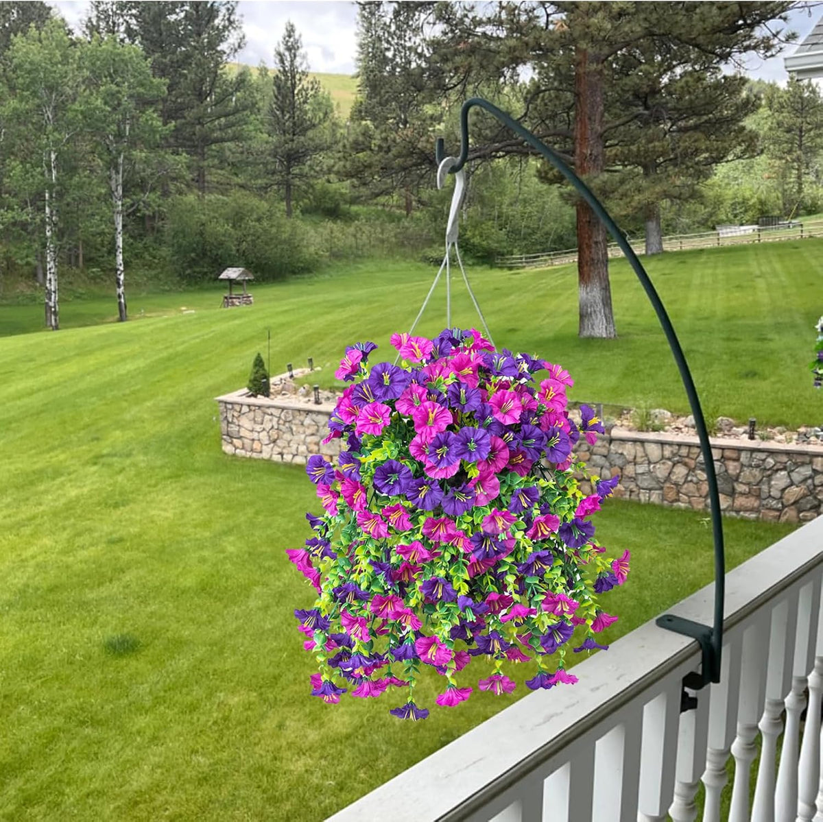 Outdoor UV Hanging Flower Planter
