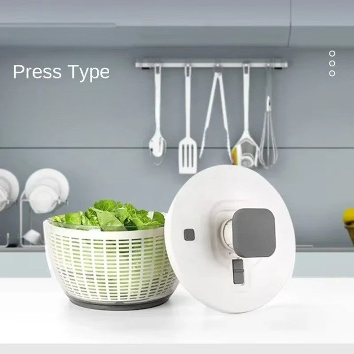Space Saving Easy Spin Salad Dryer Bowl