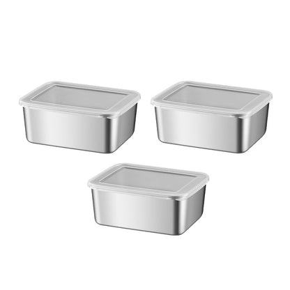 Insulated Stainless Steel Lunch Box with Lid