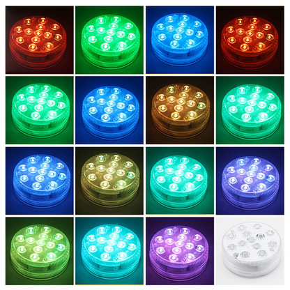 Colorful LED Pool Light with Remote-Controlled RGB