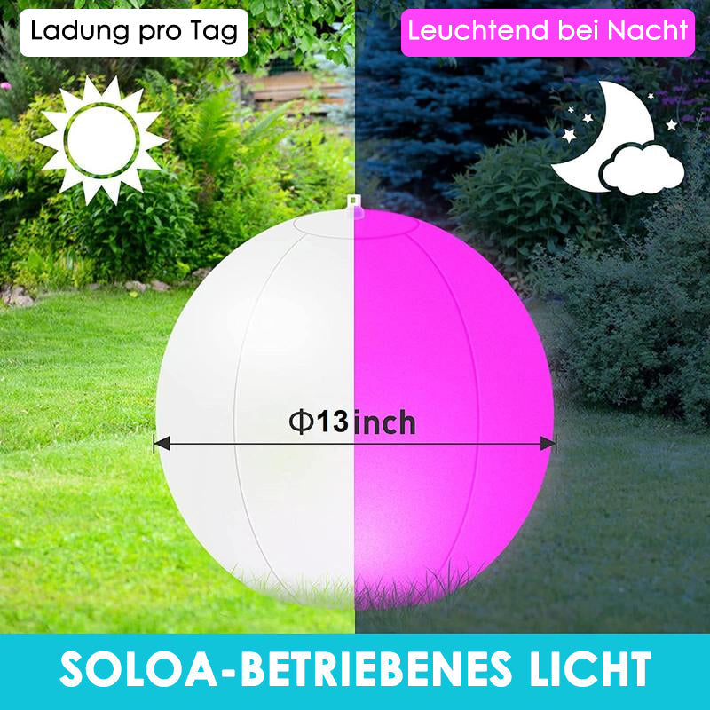 Colorful LED Water Globe Night Light