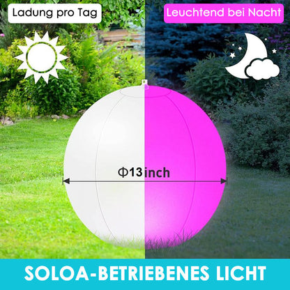 Colorful LED Water Globe Night Light
