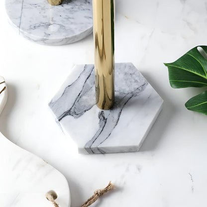 Luxury Marble Paper Towel Stand