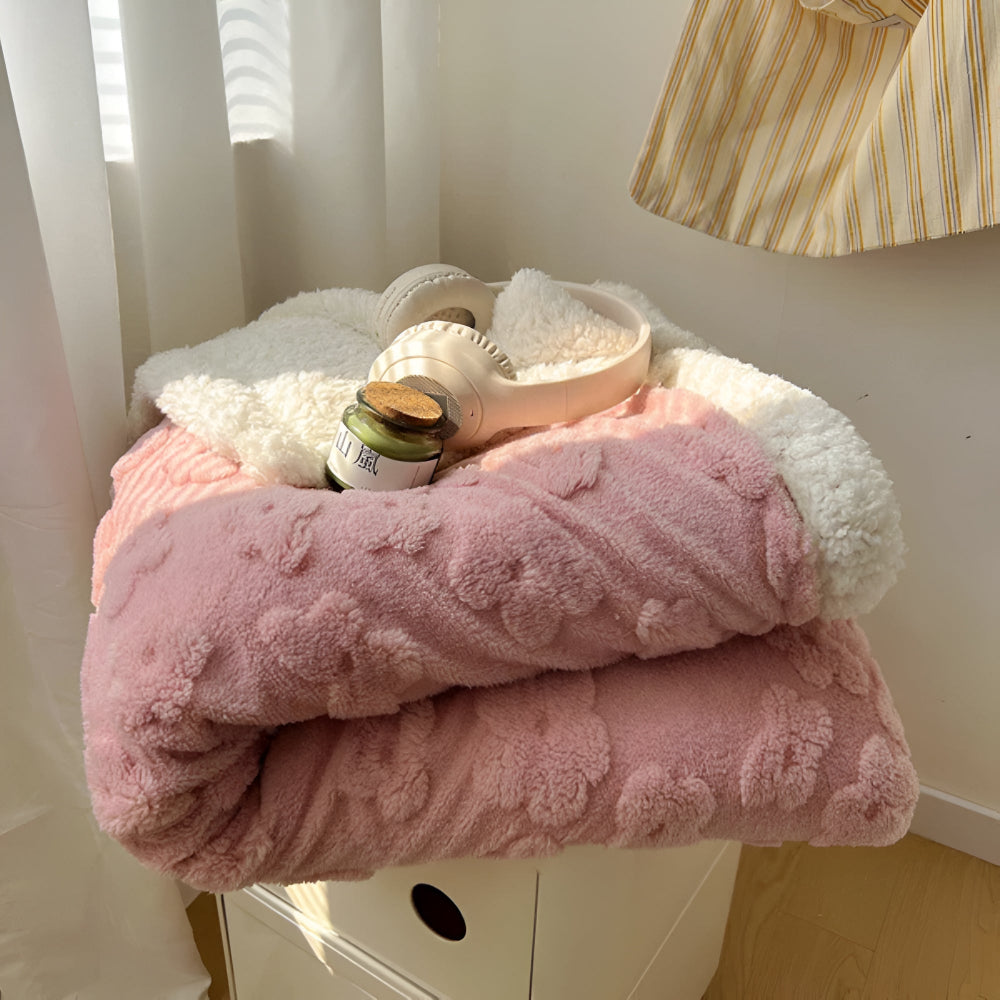 Cozy Soft Plush Throw Blanket