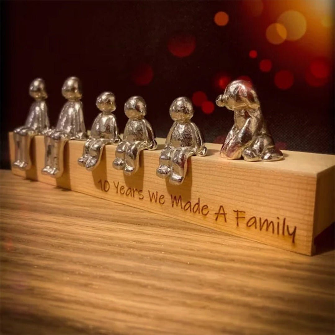 Heartfelt Family Love Sculpture