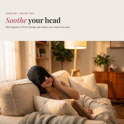 YeezLab™ Headache & Migraine Relief Cap – Soothe Pain with Cooling Comfort