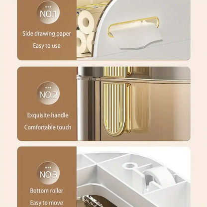 Space Saving Bathroom Storage Cart