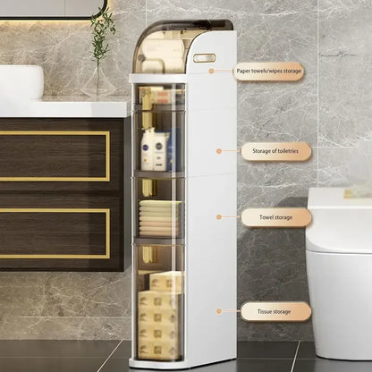 Space Saving Bathroom Storage Cart