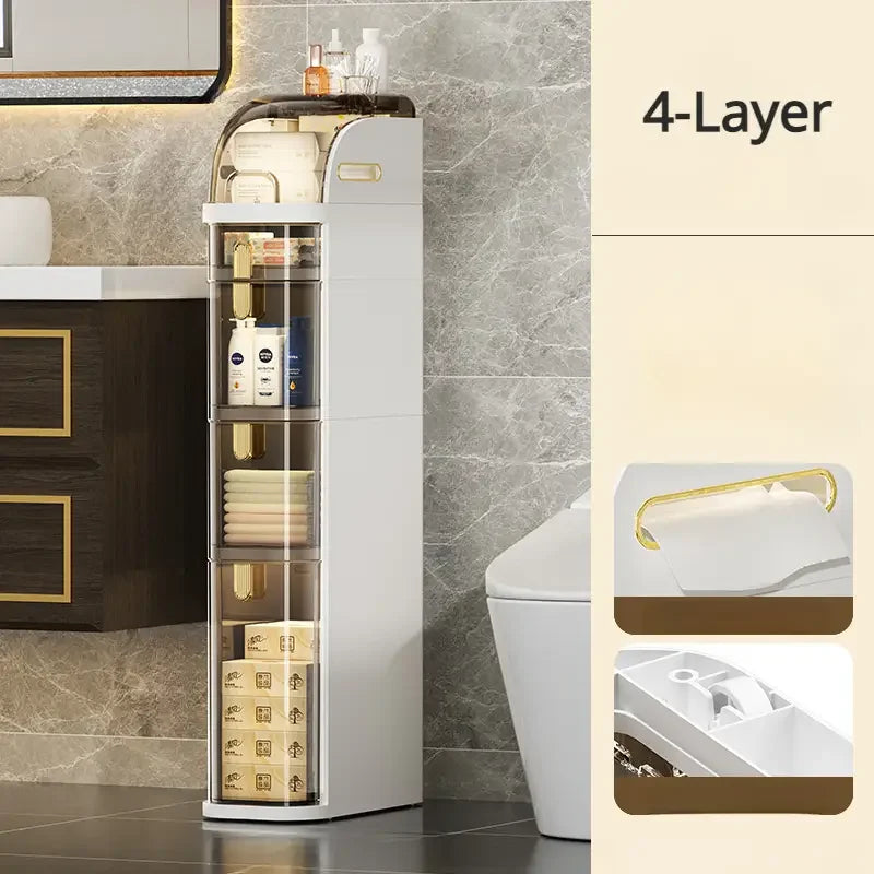 Space Saving Bathroom Storage Cart
