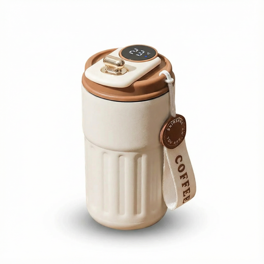 450ml smart travel mug with LED temperature display